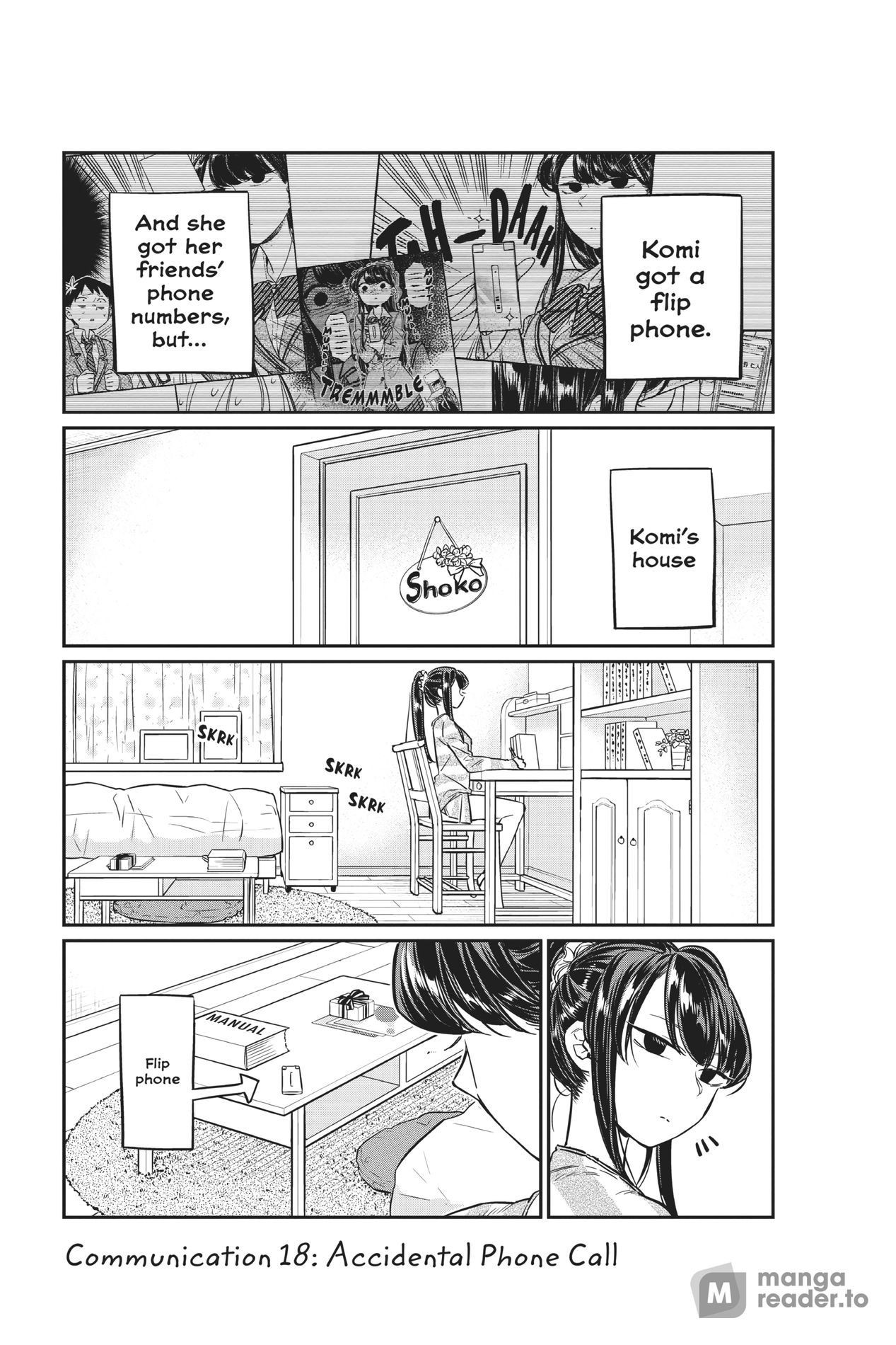 Komi Can’t Communicate, Chapter 18 image 1